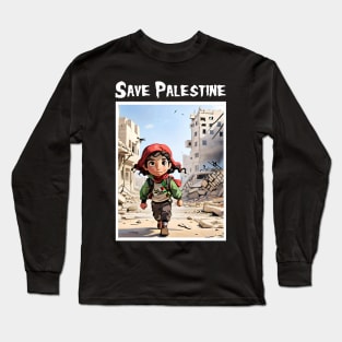 save palestine Long Sleeve T-Shirt
